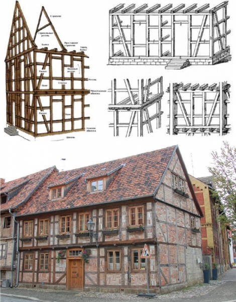 Особенности технологии строительства фахверковых домов