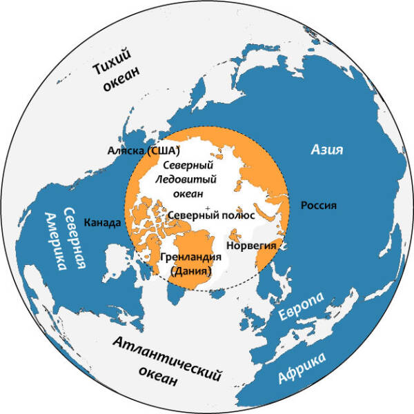 Как получили свои названия Арктика и Антарктика